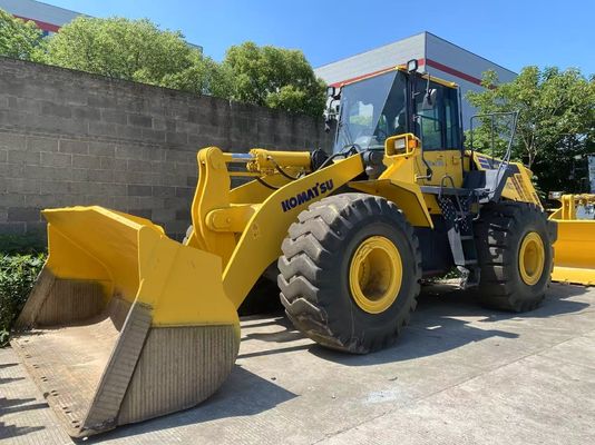 качество  Used Komatsu WA470 Wheel Loader with 204 KW Engine 1 Year Warranty for Earthmoving Machinery завод