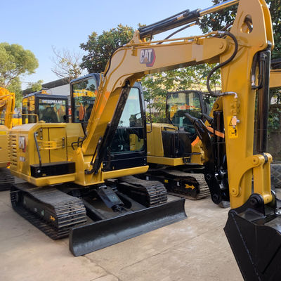 Строительство Желтый Cat305 Второй ручной экскаватор Использованный Гусеничный экскаватор 5400кг