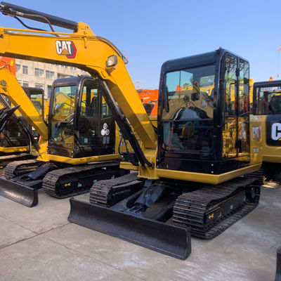 Строительство Желтый Cat305 Второй ручной экскаватор Использованный Гусеничный экскаватор 5400кг