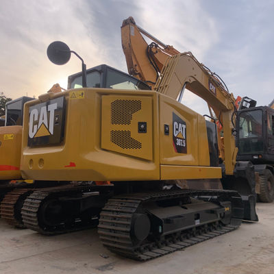 7210 кг Большой использованный экскаватор CAT Вторая рука Гидравлический ползучий экскаватор CAT307