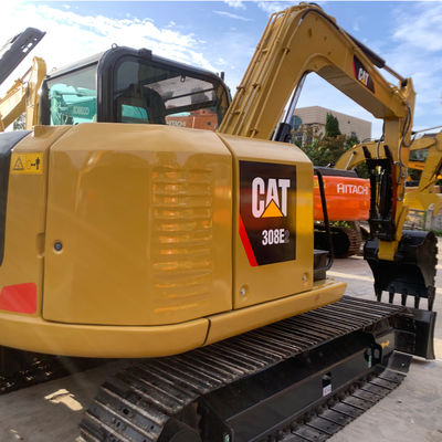 Мощные желтые гидравлические используемые экскаваторы CAT Crawler Type 2nd Hand Diggers CAT308D