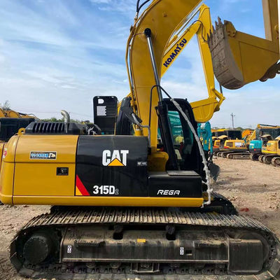 Устойчивый гидравлический экскаватор CAT 315D2 для сельского хозяйства / строительства