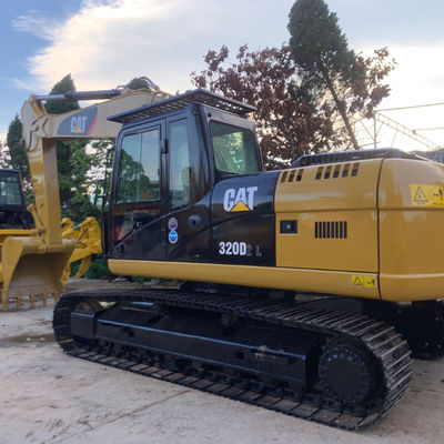 Вторая рука CAT Crawler Excavator Hydraulic Digger CAT320D2L Строительное оборудование