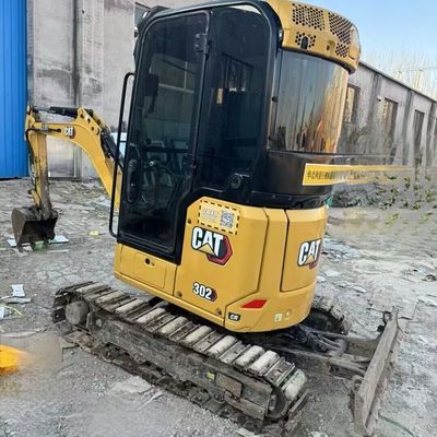 Обработка материалов Старый мини-экскаватор Капёр Cat302 Машины для перемещения земли