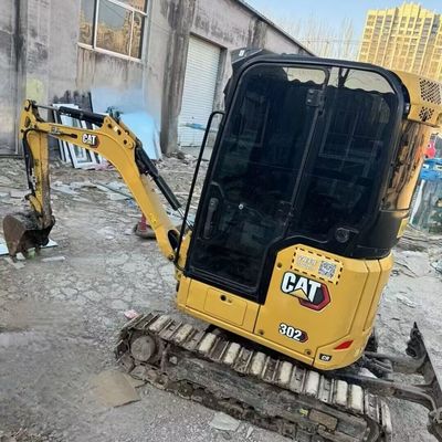 Обработка материалов Старый мини-экскаватор Капёр Cat302 Машины для перемещения земли