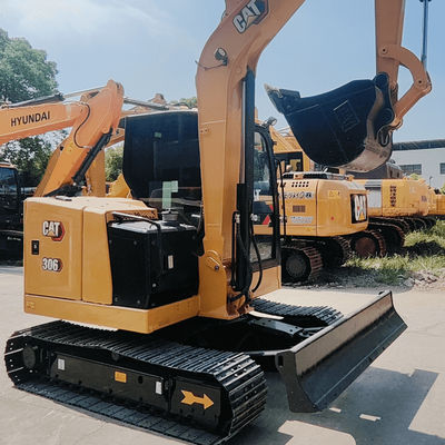 Подержанные мини экскаваторы Cat Гидравлические строительные машины CAT 306 Подержанные