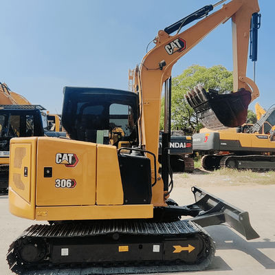 Подержанные мини экскаваторы Cat Гидравлические строительные машины CAT 306 Подержанные