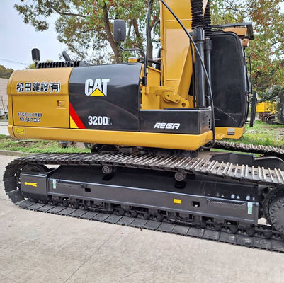 Высокопрочный бывший экскаватор Капёр CAT320DL Старый экскаватор