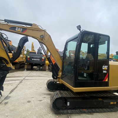Используемые строительные машины Digger Cat306E2 34.7kw Для дорожного строительства