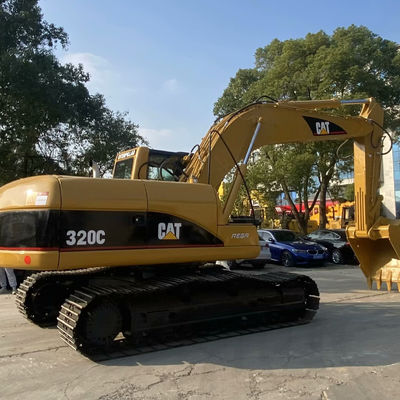10T CAT320C Использованные строительные машины 2-й ручной полётный экскаватор гусеницы 110кВт