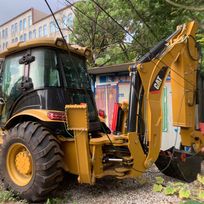 3283 кг. Погрузчик подержанный CAT 420F Загрузчик буксировщик 76,1 кВт.