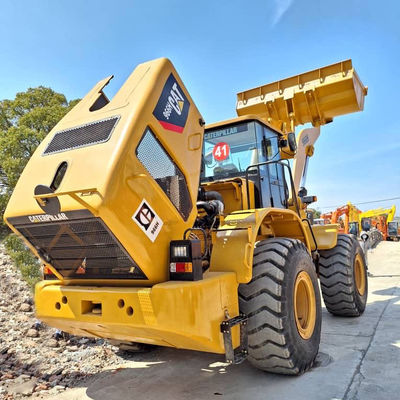 Стройка Использованный буровой погрузчик CAT 966H 6T Нагрузка Второй ручной трактор Буровой погрузчик