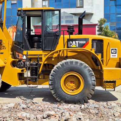 Стройка Использованный буровой погрузчик CAT 966H 6T Нагрузка Второй ручной трактор Буровой погрузчик