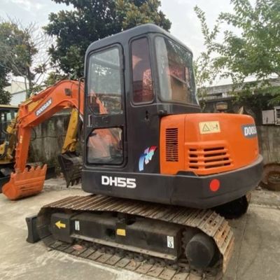 Сельскохозяйственная используемая мини экскаватор DOOSAN 55 Crawler экскаватор строительное оборудование