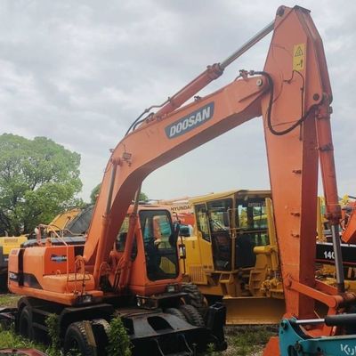 Doosan 210w Использованное строительное оборудование Гидравлический экскаватор 19800 кг