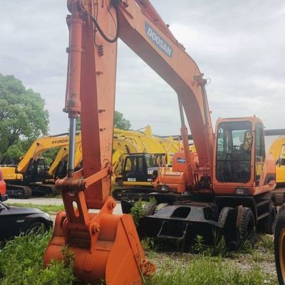 Doosan 210w Использованное строительное оборудование Гидравлический экскаватор 19800 кг