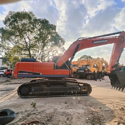 Подержанный большой экскаватор Digger DOOSAN DH300 гидравлический экскаватор машина вторая рука