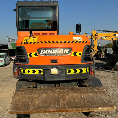 48 кВт Использованная экскаваторная машина DOOSAN Doosan DX60W Гидравлический экскаватор 5550 кг