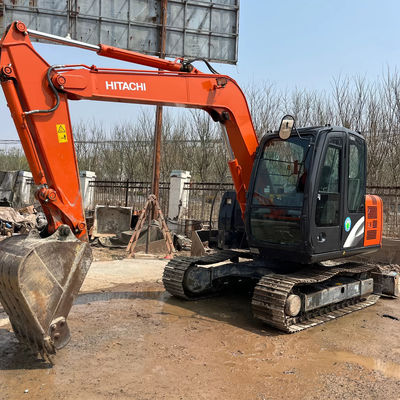 Hitachi ZX70 Использованная гидравлическая экскаваторная экскаваторная машина 6510 кг