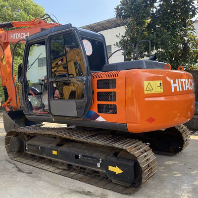 Хитачи ZX120 Использованный экскаватор типа Crawler Second Hand Digger 12 тонн