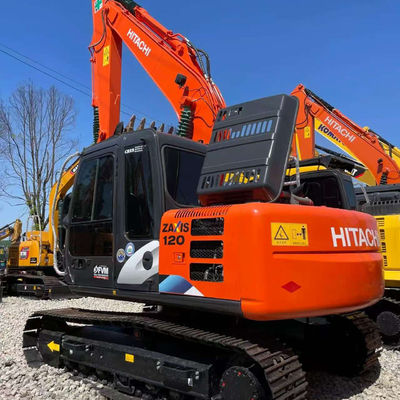 Используемая экскаваторная машина Hitachi ZX120 для городского строительства