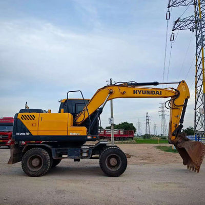 Hyundai 150w-9 Использованное оборудование экскаватора Hyundai для дорожного строительства