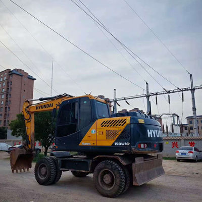 Hyundai 150w-9 Использованное оборудование экскаватора Hyundai для дорожного строительства
