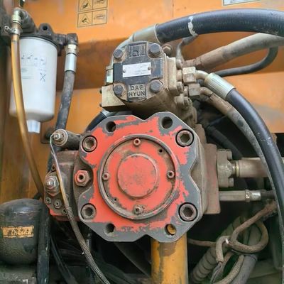 Hyundai 150w Использованный экскаватор на колесах Тяжелое оборудование для перемещения земли