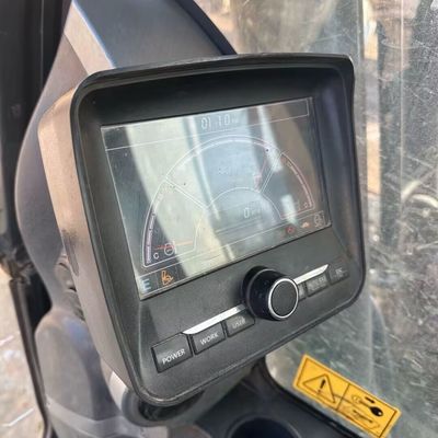 Желтый Hyundai 305 Подержанный экскаватор Digger 198kw 1900rpm Подержанная строительная машина
