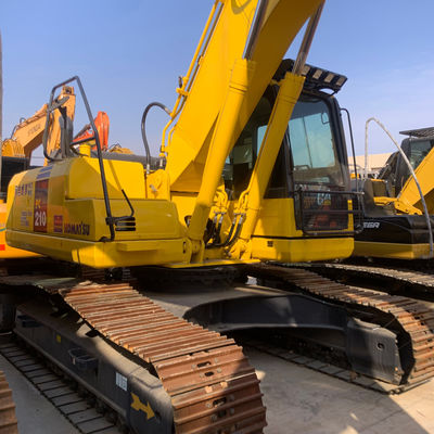 Komatsu Pc210 Использованное строительное оборудование Эксплуатационная экскаваторная машина 20630kg