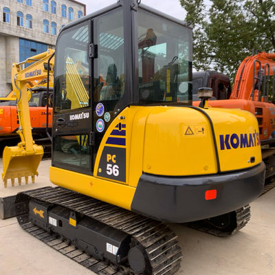 Рыбак использовал экскаватор Komatsu Pc56 Второй ручной экскаватор высокая эффективность работы