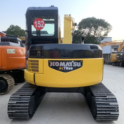 Использованный экскаватор Komatsu Pc78 7,67 тонн Подержанный экскаватор для строительства