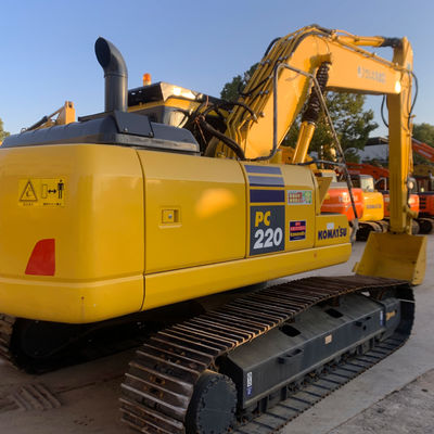 Рыбный экскаватор типа Komatsu Pc220 вторая рука экскаватор 23100kg 1m3 вместимость ведра