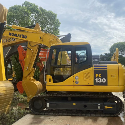 Подержанные мини-экскаваторы Komatsu Pc130 Подержанные экскаваторы для строительства