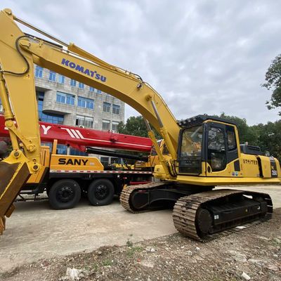 Желтый цвет Komatsu PC350 Использованные копальники Komatsu 32300 кг Для строительной добычи