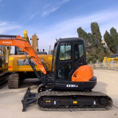 Маленький экскаватор KUBOTA KX161 Гидравлический скакалка-кашильщик подержанный