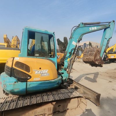 Kubota 161 Использованный мини-экскаватор кавальщик 32,7 кВт Старые земли перемещающее оборудование