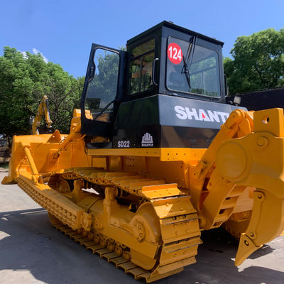 SHANTUI SD22 Использованный гидравлический бульдозер 23400 кг для строительства