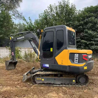 2000 вращений в минуту 36,5 кВт Подержанный экскаватор VOLVO EC55D Подержанное строительное оборудование