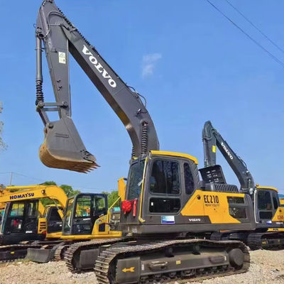 Обработка материалов Использованный экскаватор Volvo, экскаватор VOLVO EC210 подержанный