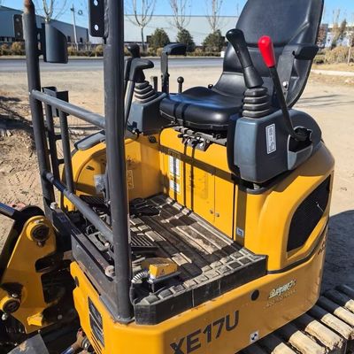 XCMG XE17U Гидравлический мини экскаватор Вторая рука для строительства шахт