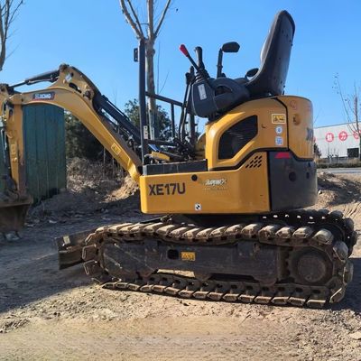 XCMG XE17U Гидравлический мини экскаватор Вторая рука для строительства шахт
