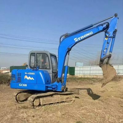 35.5kw ползающий использованные строительные машины подержанный экскаватор TRONG GC68