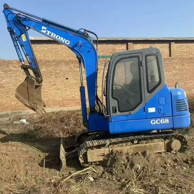 35.5kw ползающий использованные строительные машины подержанный экскаватор TRONG GC68