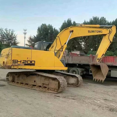 SUMITOMO SH200 Использованный экскаватор 103 кВт Раскопательное оборудование низкое потребление