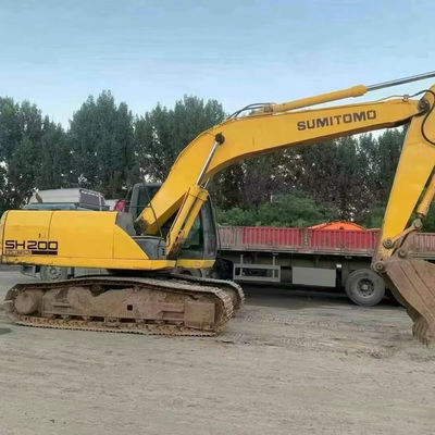 SUMITOMO SH200 Использованный экскаватор 103 кВт Раскопательное оборудование низкое потребление