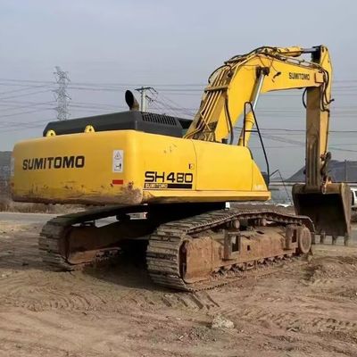 Использованное строительное оборудование Большая экскаватор SUMITOMO SH480 для обработки материалов