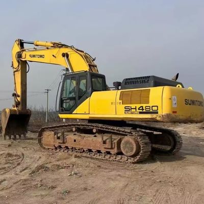 Использованное строительное оборудование Большая экскаватор SUMITOMO SH480 для обработки материалов