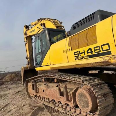 Использованное строительное оборудование Большая экскаватор SUMITOMO SH480 для обработки материалов