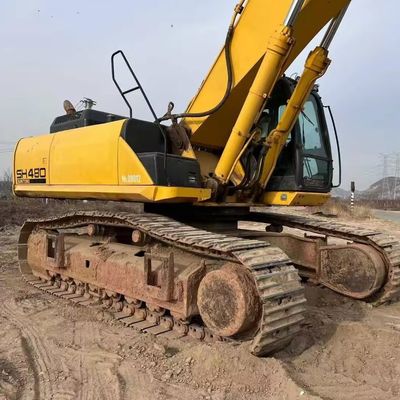 Использованное строительное оборудование Большая экскаватор SUMITOMO SH480 для обработки материалов